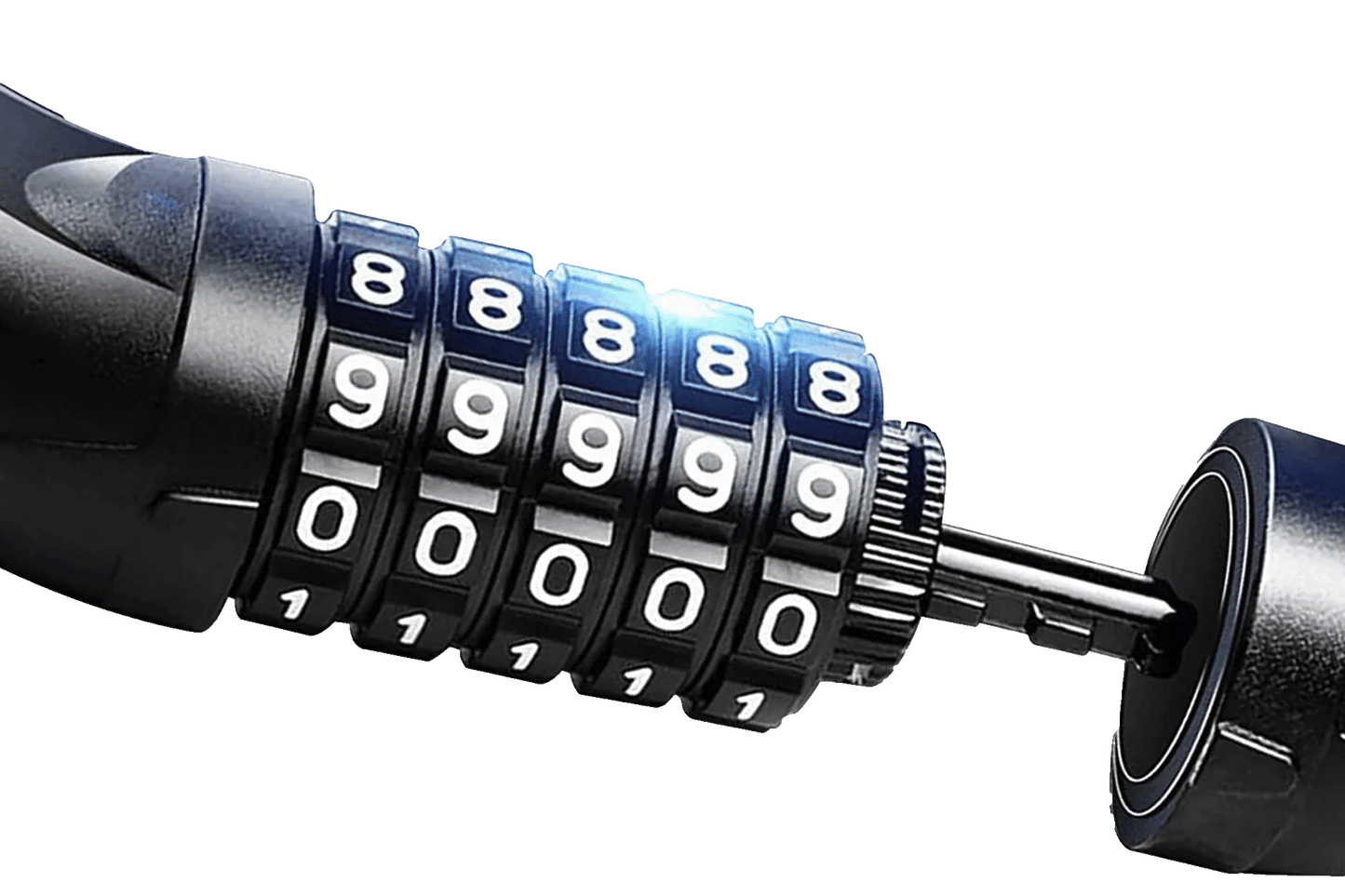 Kombinowana blokada łańcucha rowerowego