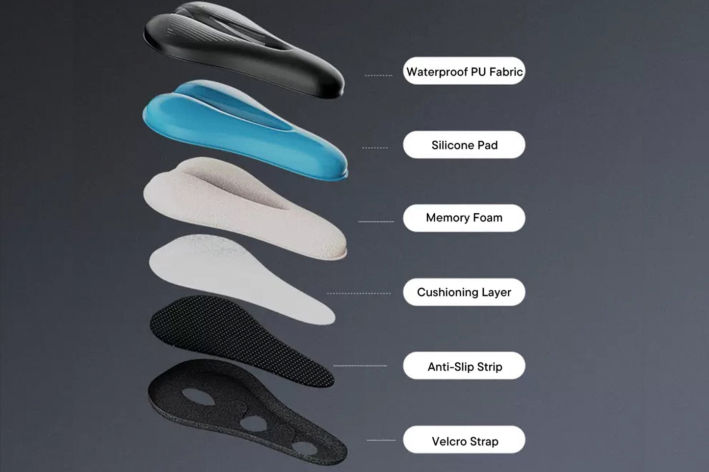 Pokrowiec na siodełko roweru górskiego