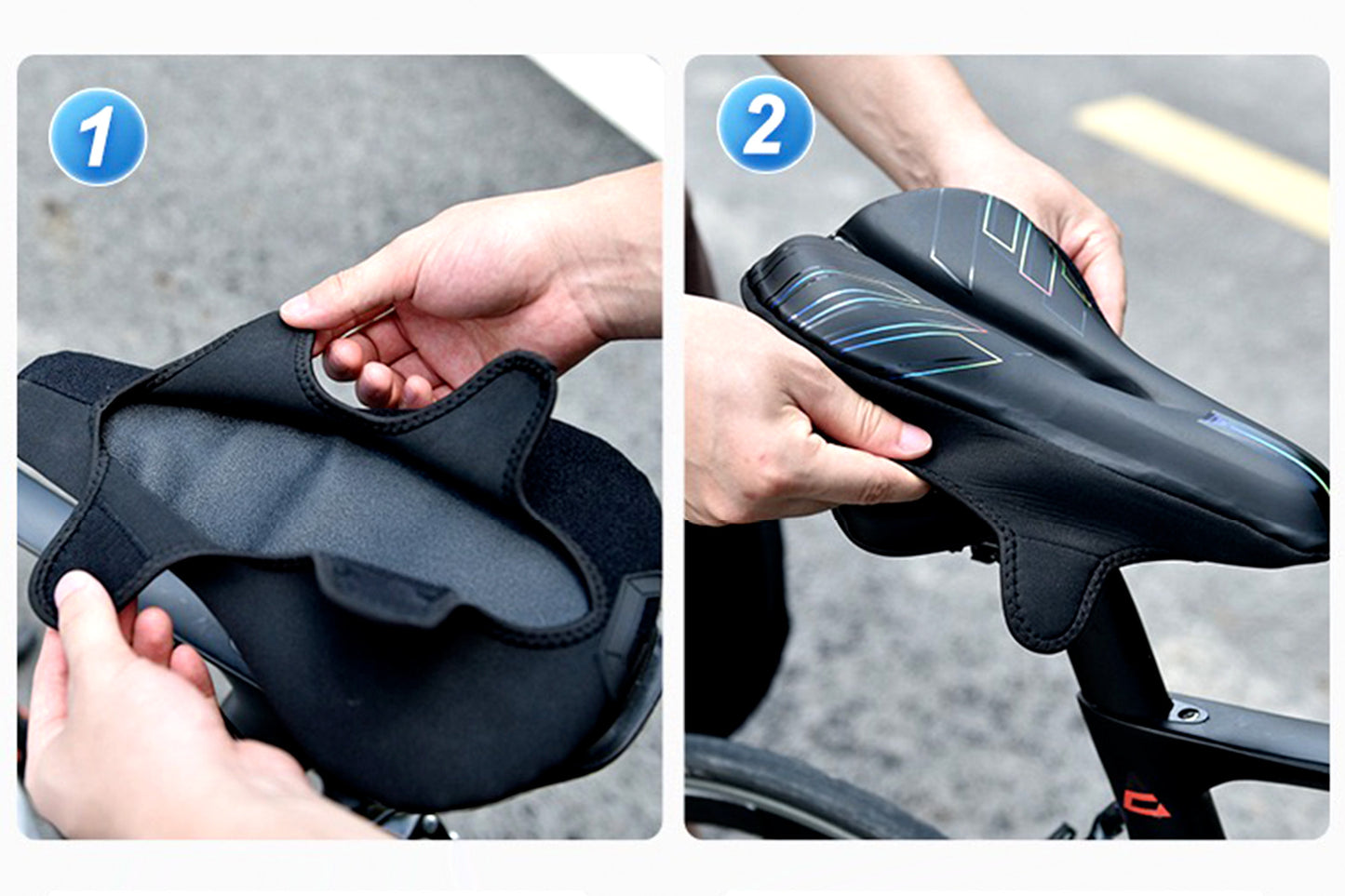 Pokrowiec na siodełko roweru górskiego