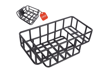 F20 Mate Powiększony tylny koszyk + Darmowy koszyk na przedni bagażnik