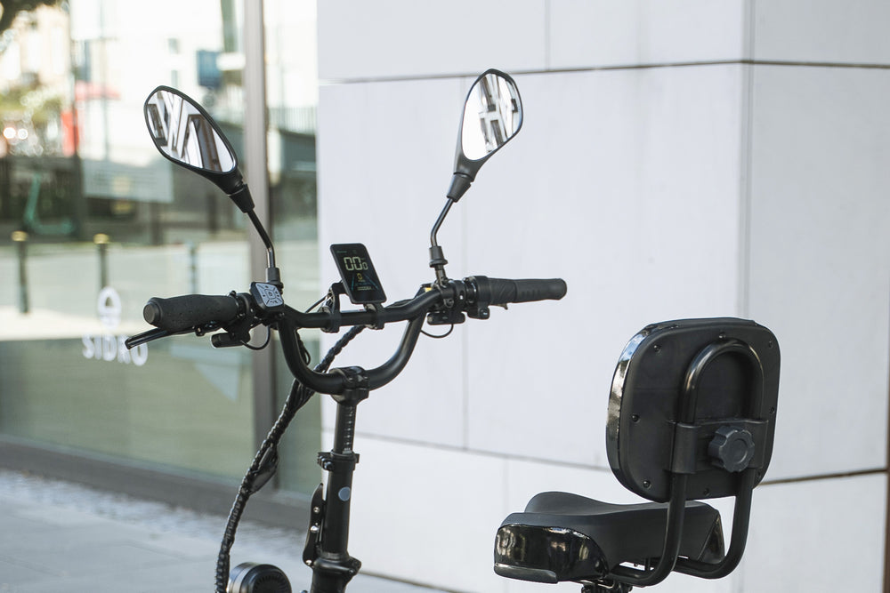 Lusterka wsteczne z certyfikatem E-mark (oszczędzaj więcej z ebike , ale nie w oddzielnej sprzedaży)